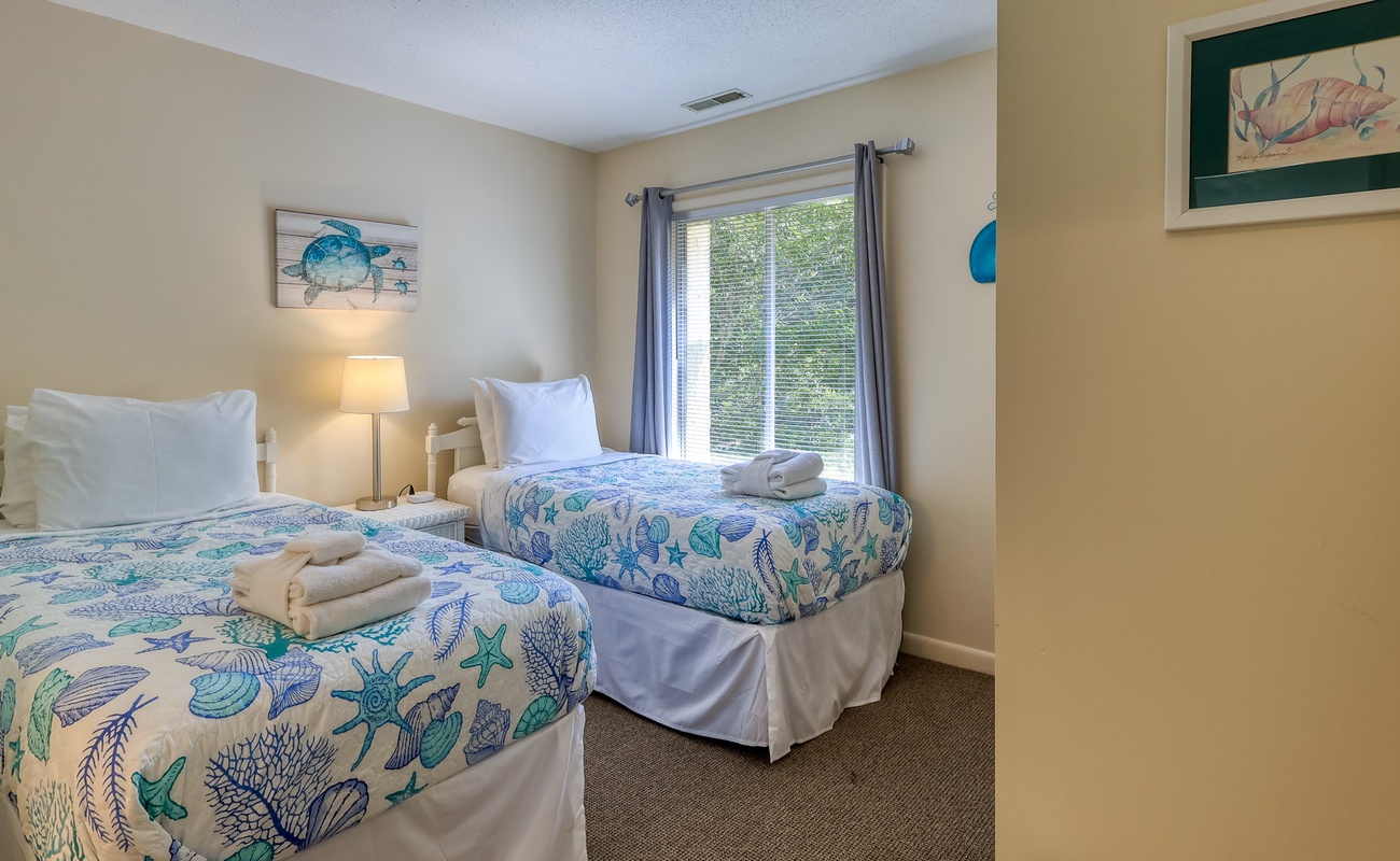 Upstairs Double Twin Suite