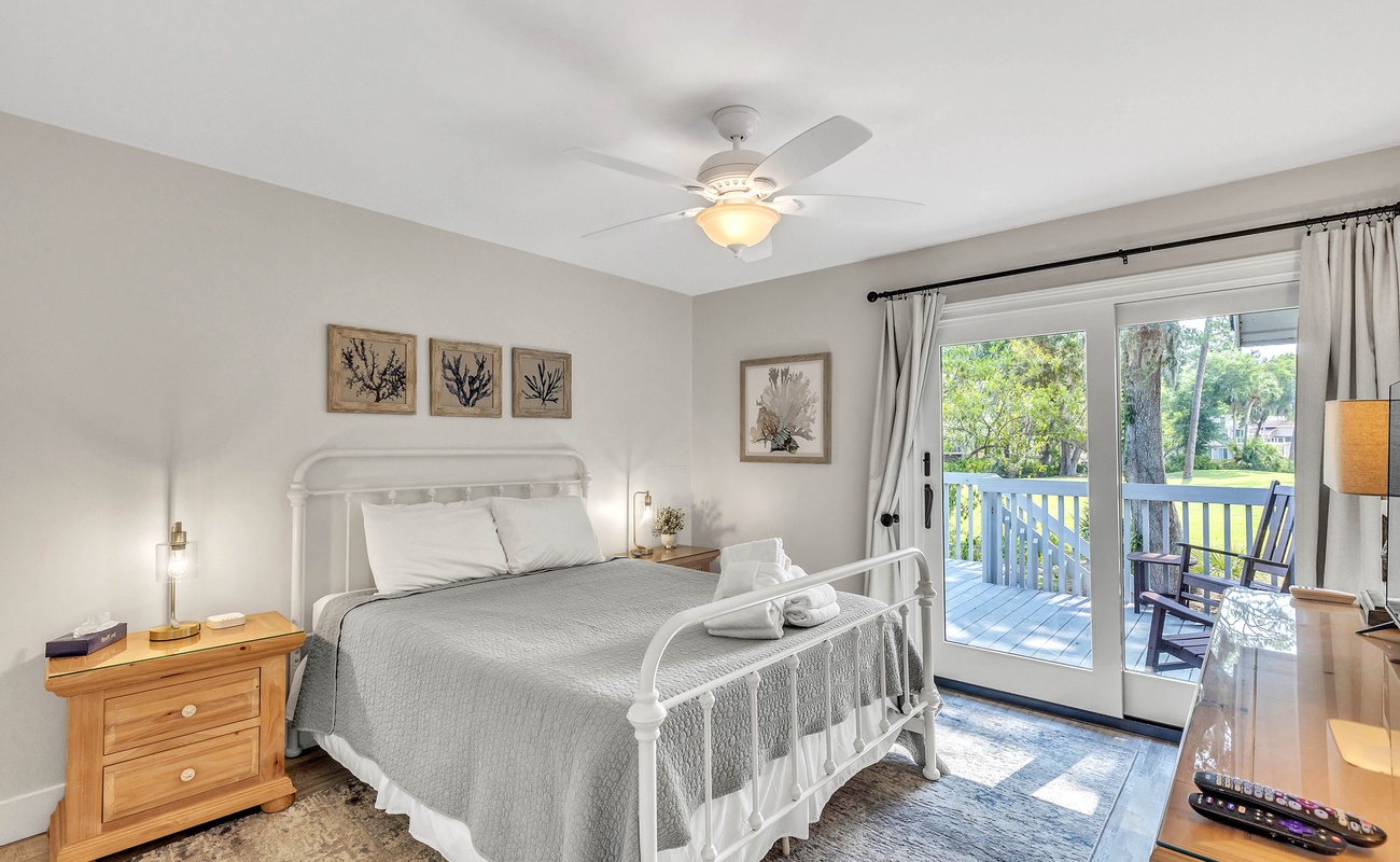 Guest Bedroom with King Bed