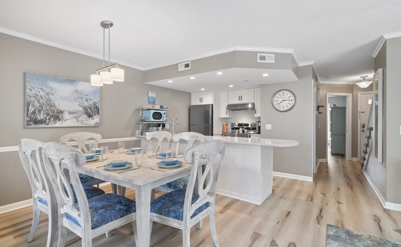 Dining Area and Kitchen