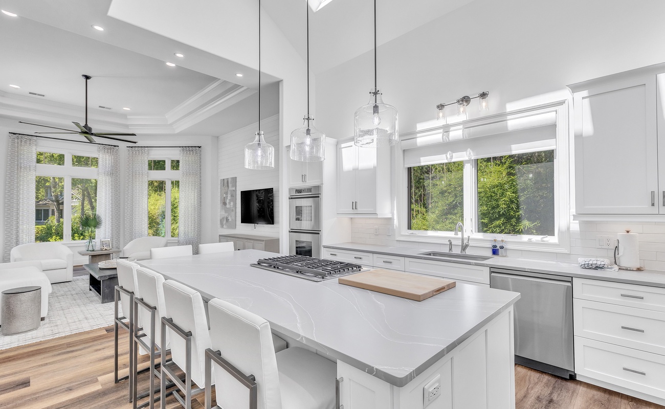 Gourmet Kitchen with Large Island