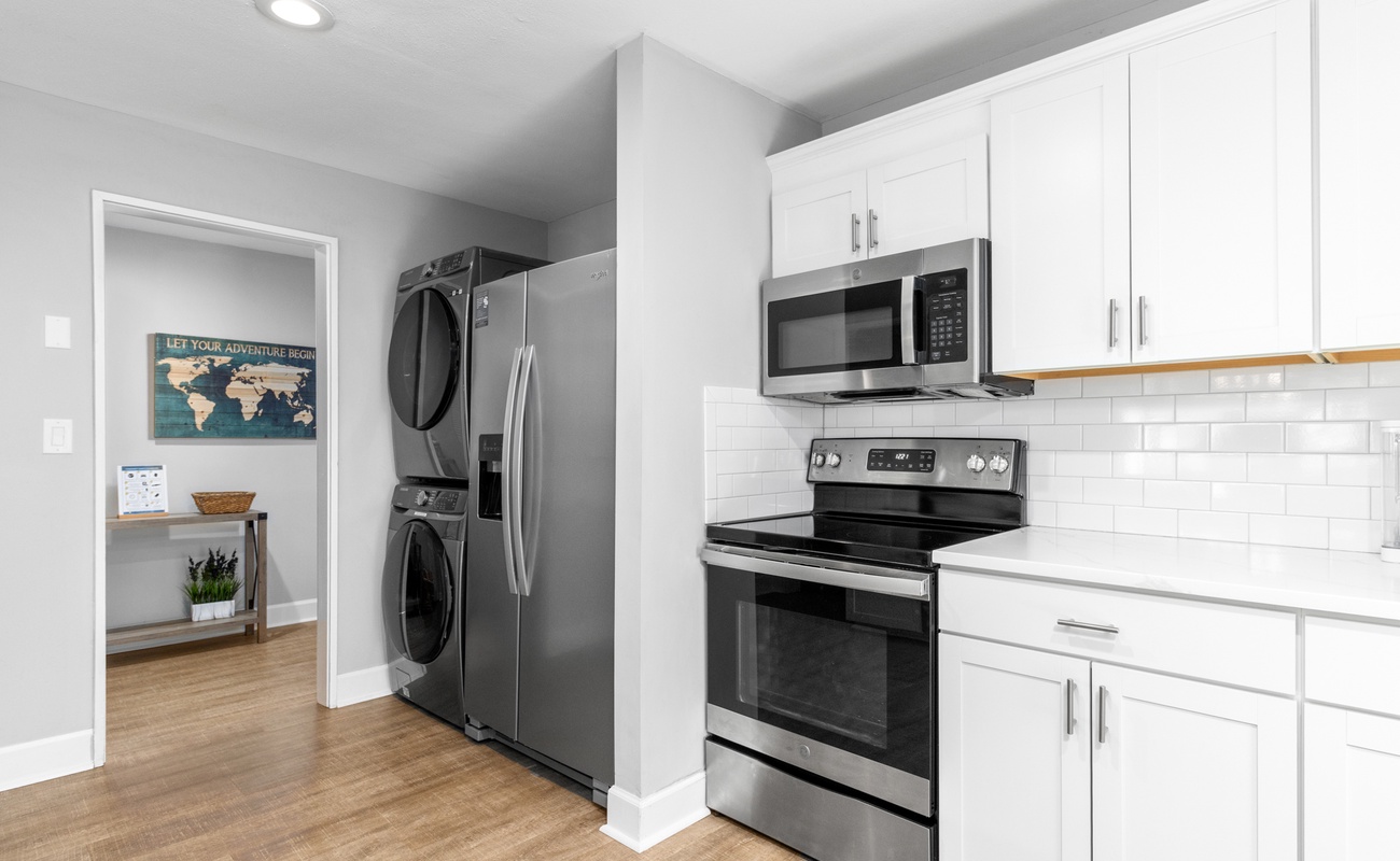 Kitchen with Laundry