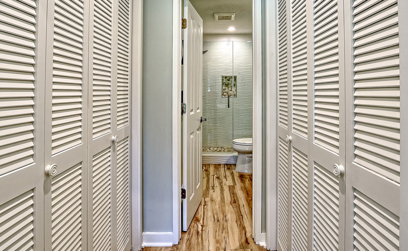 Upstairs Primary Suite Closets