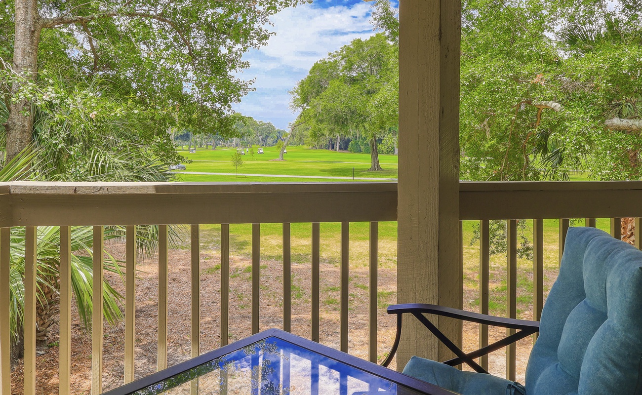 Balcony with Golf Course Views