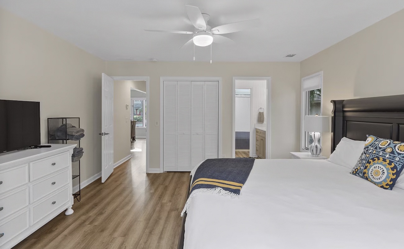 Primary Bedroom with King Bed