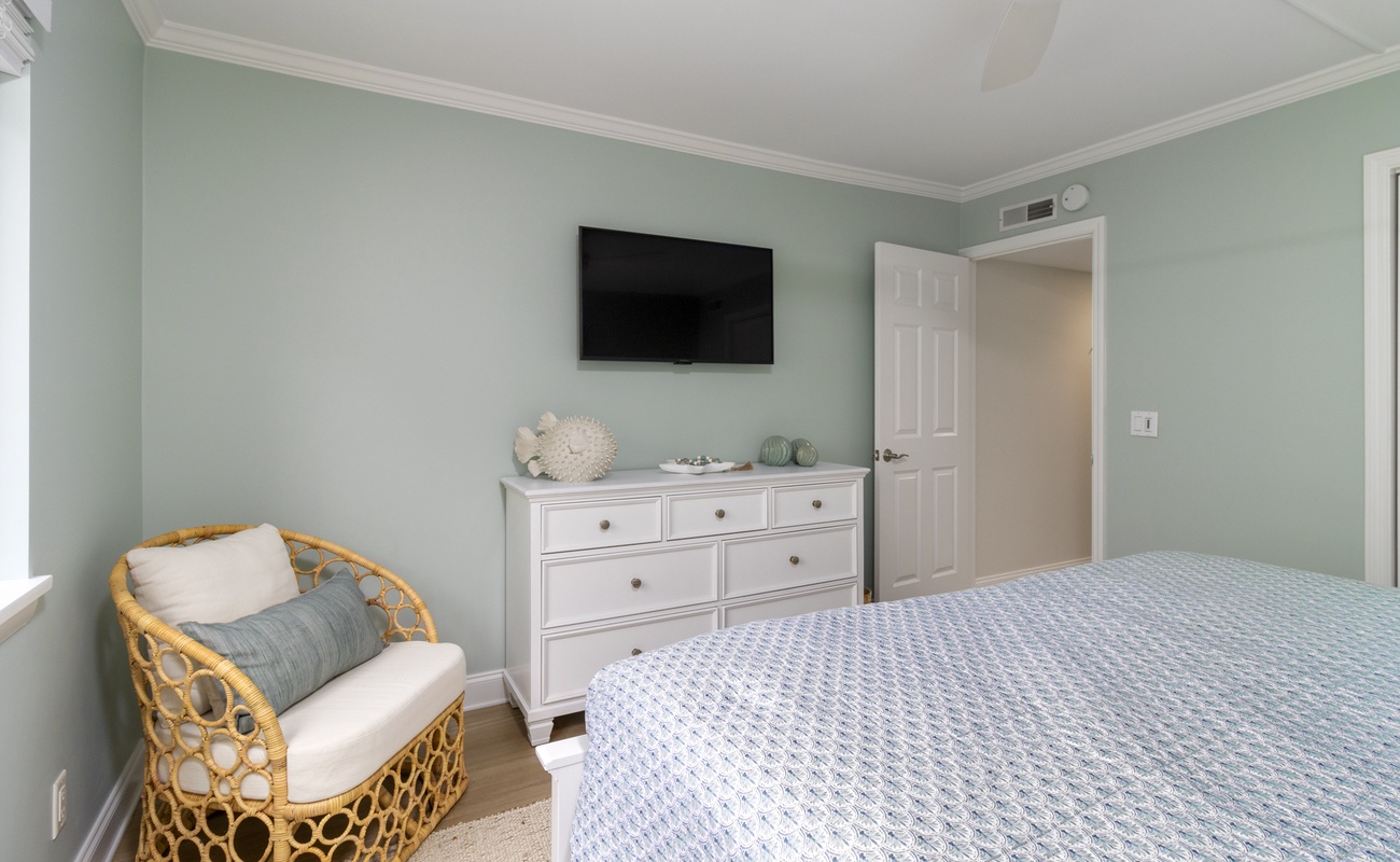 Guest Bedroom with King Bed