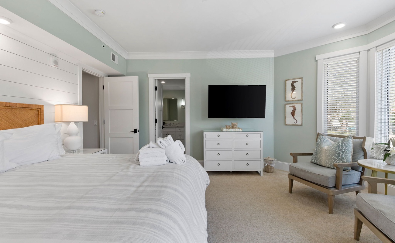 Primary Suite with Balcony (Right Side of Villa)