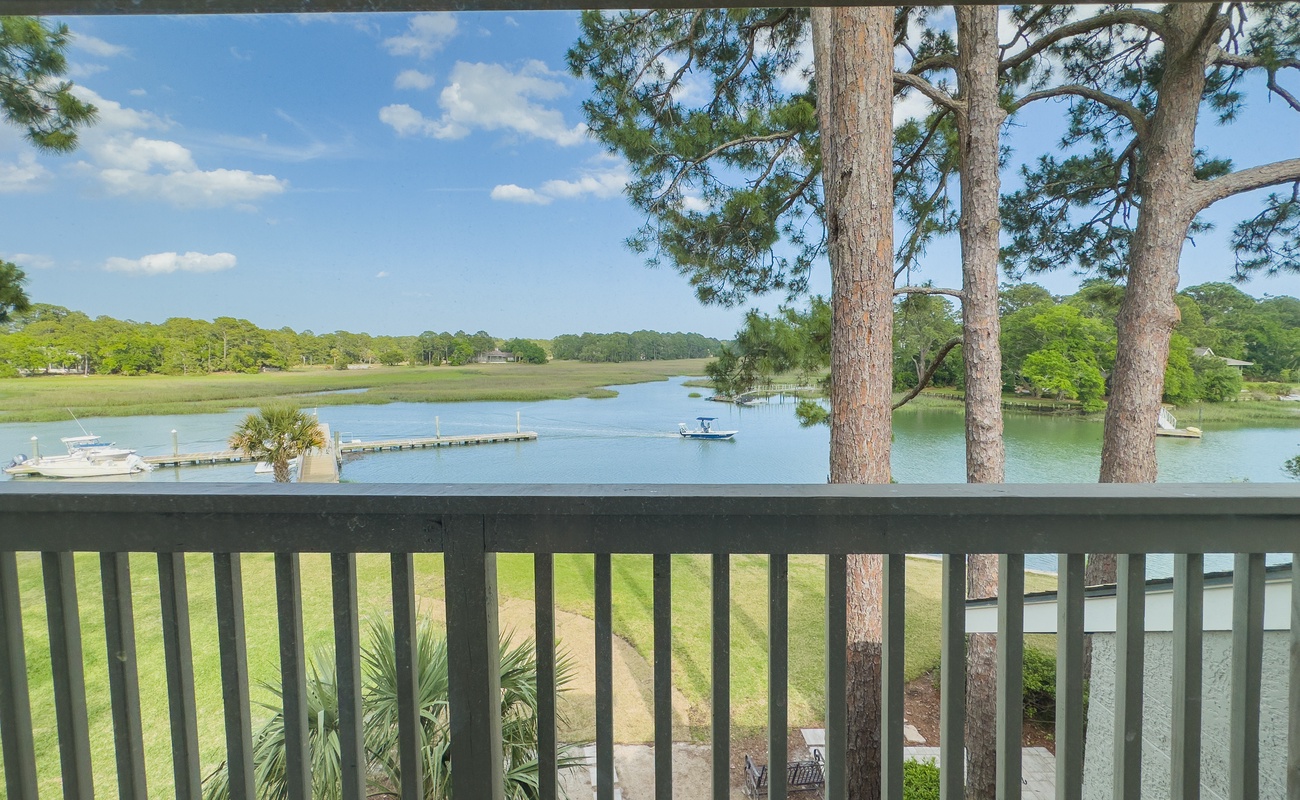 View from the Primary King Suite on the Top Level