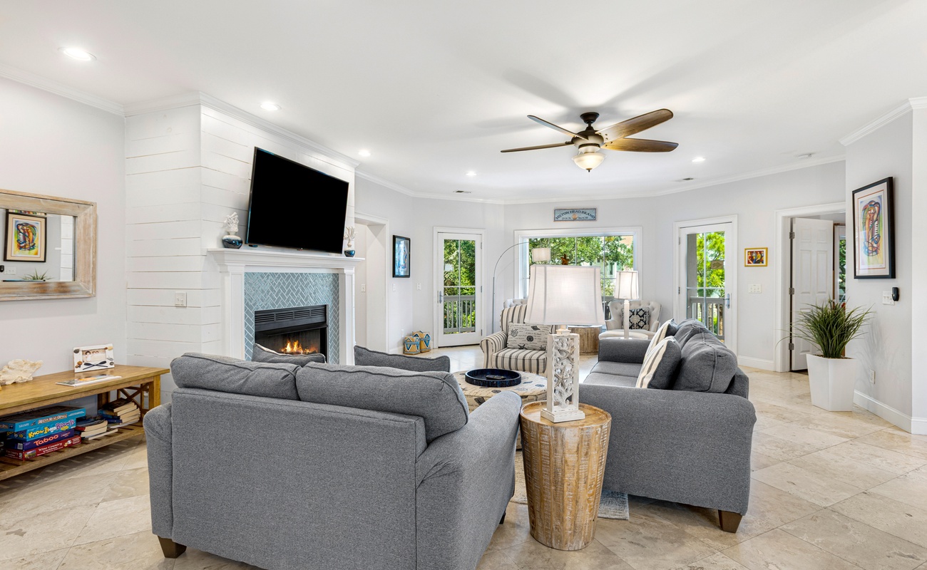 Open Living Space (Second Floor)