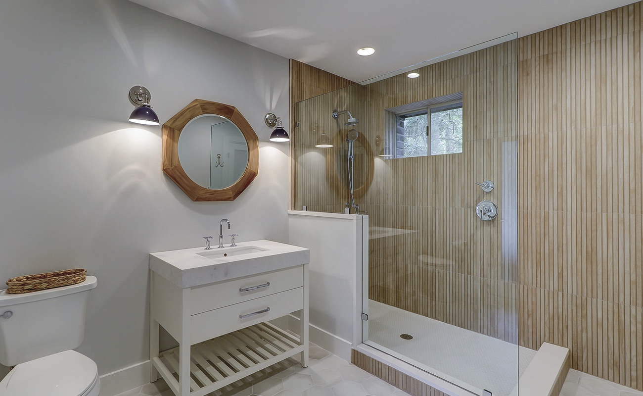 Lower Level Bathroom with Walk-In Shower