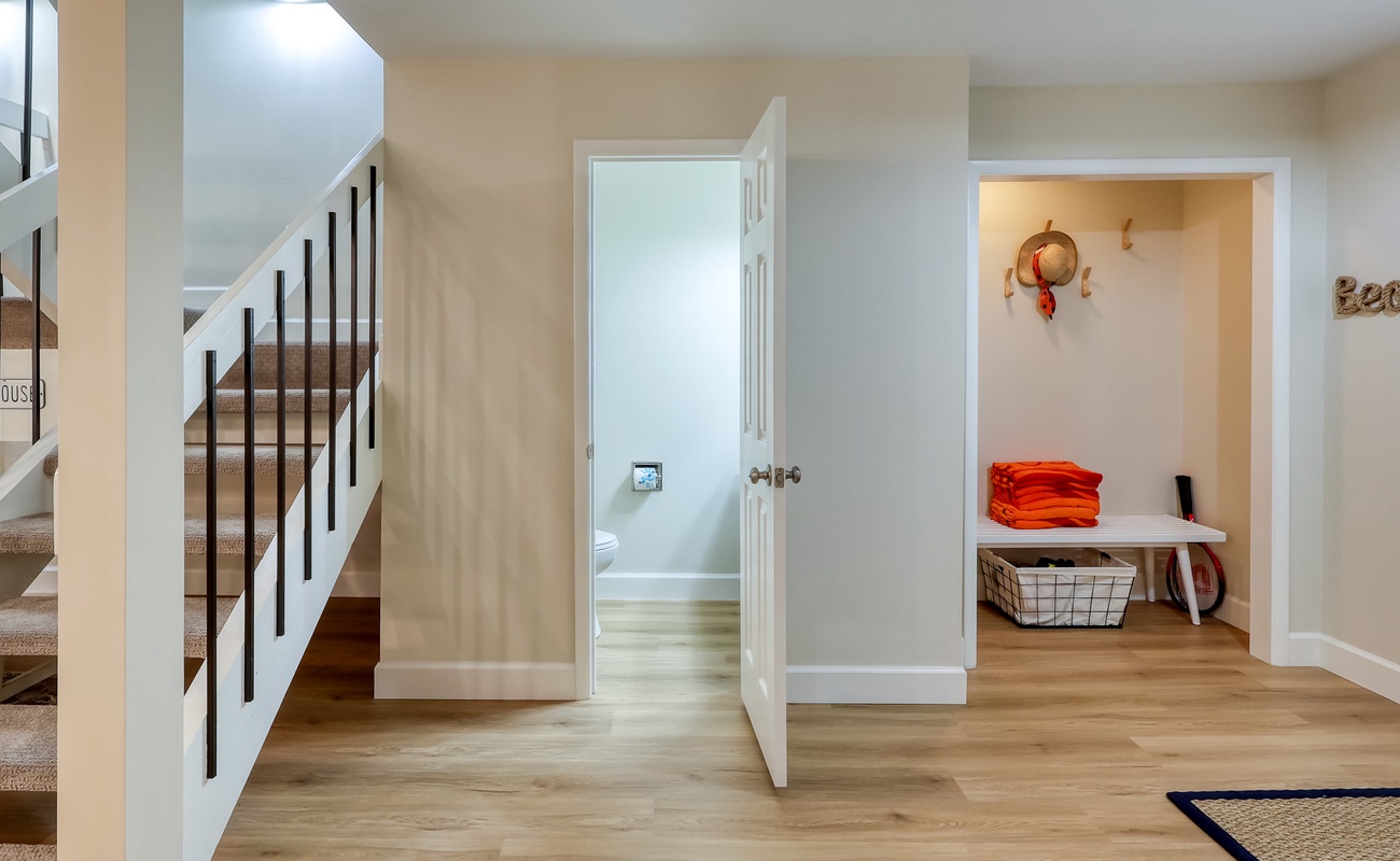 Guest Bathroom and Entrance