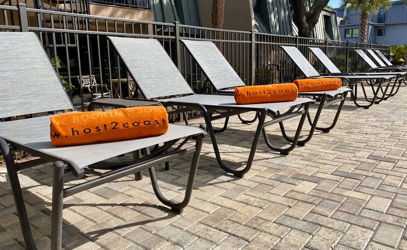Community Pool with Towels