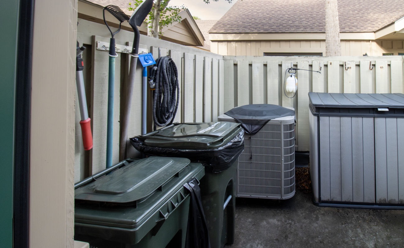 Storage Area Outside of Kitchen