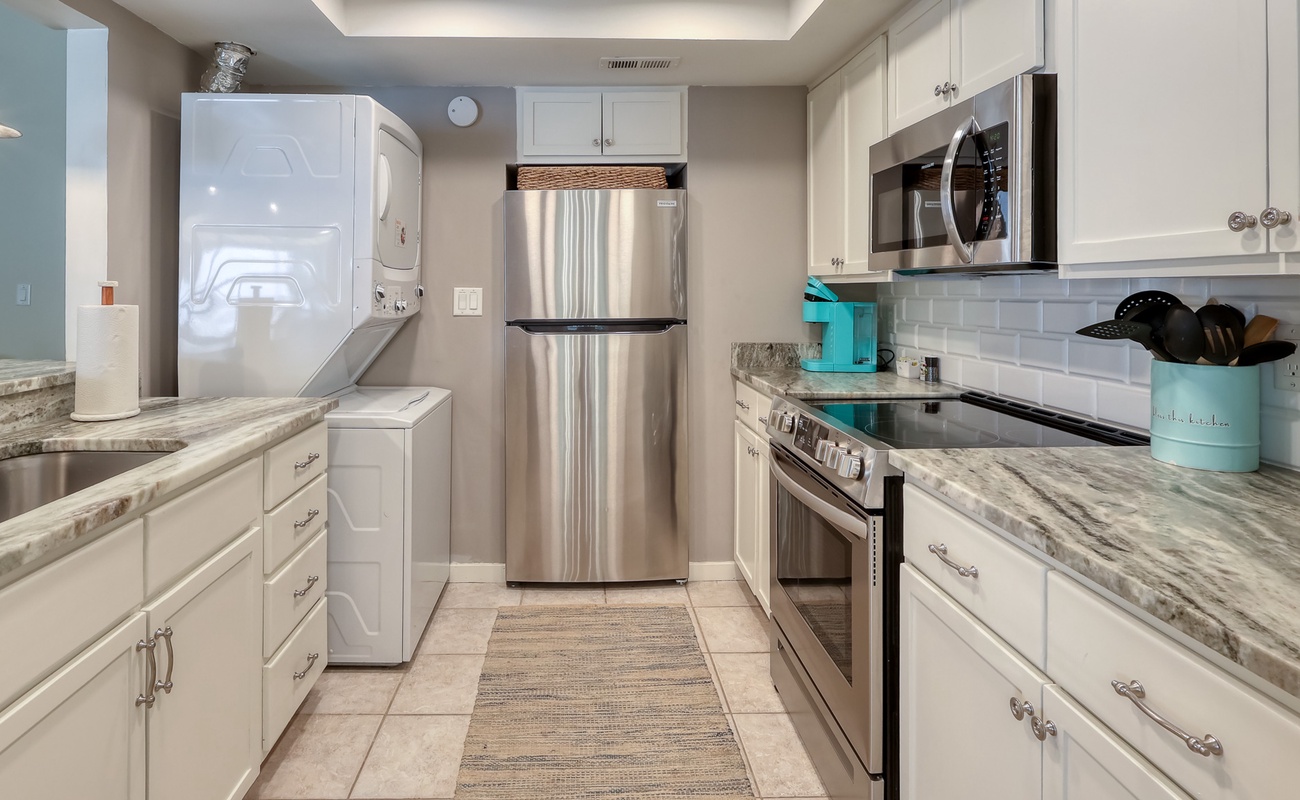 Kitchen with Laundry