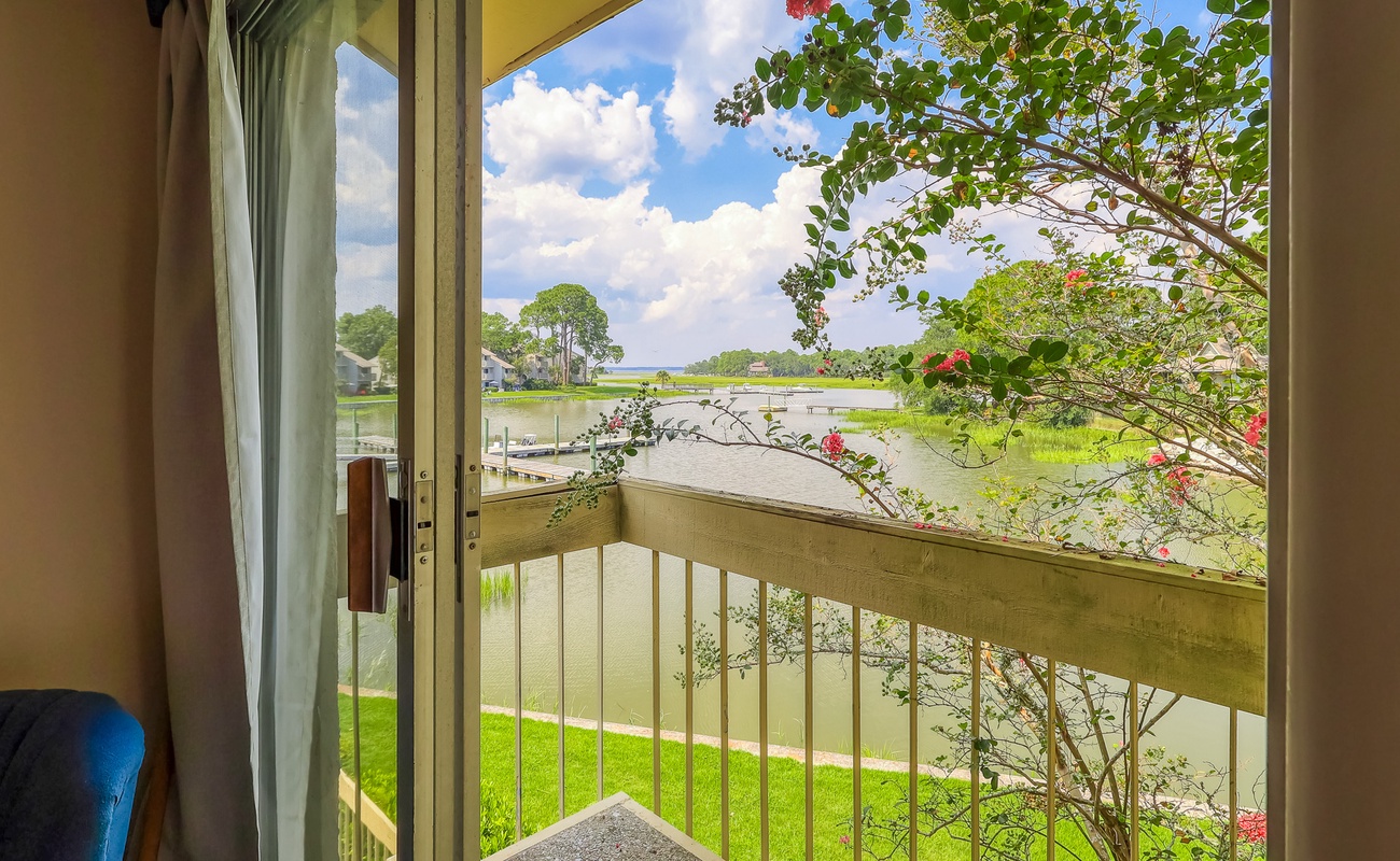 Upstairs Primary Suite Balcony