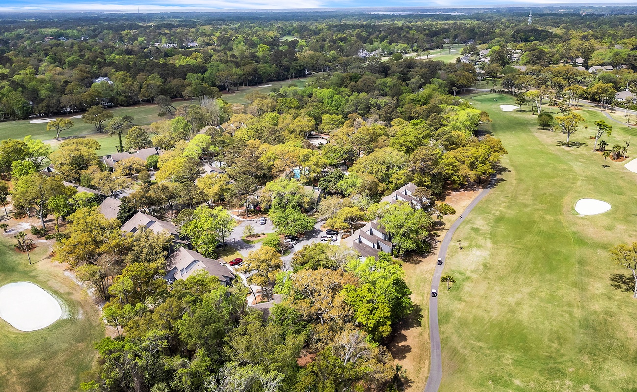 Aerial of Villas and George Fazio Golf Course