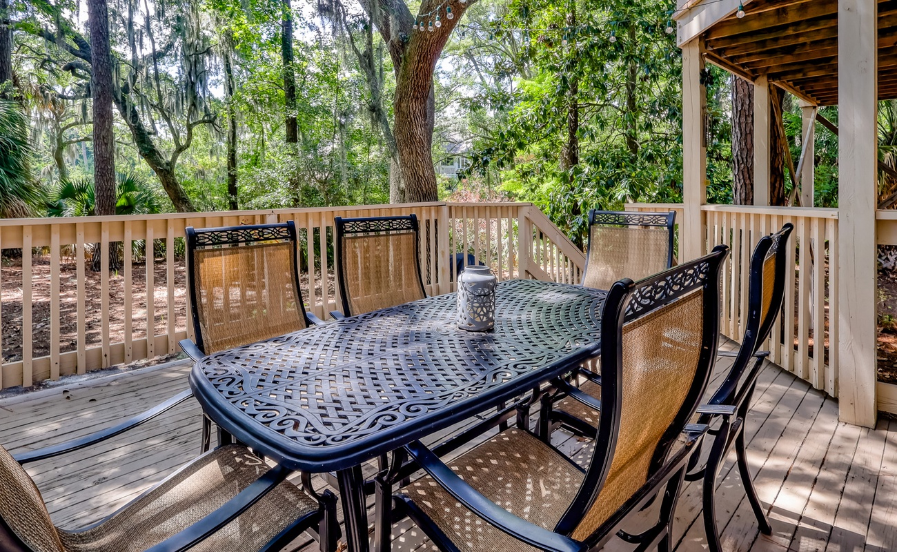 Deck with Access to Private Grill Area