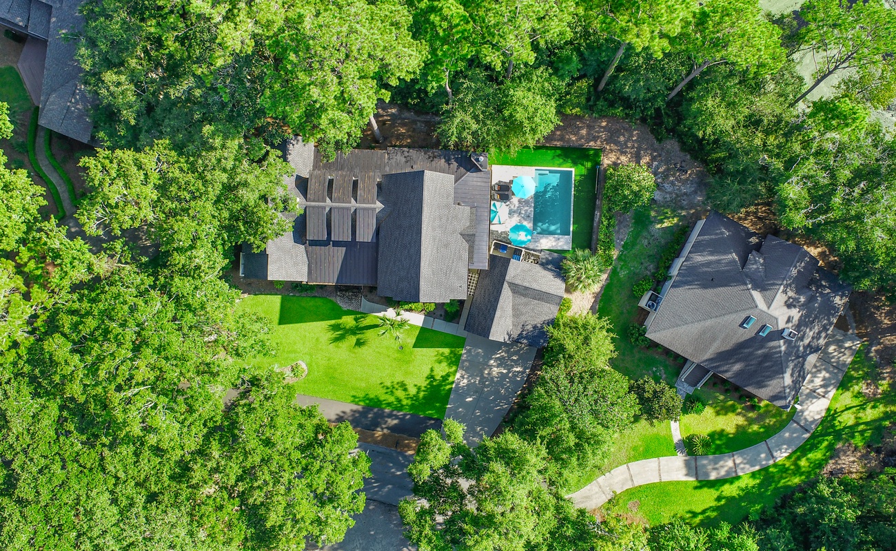 Private Pool with Secure Fenced Yard and Lush Astroturf