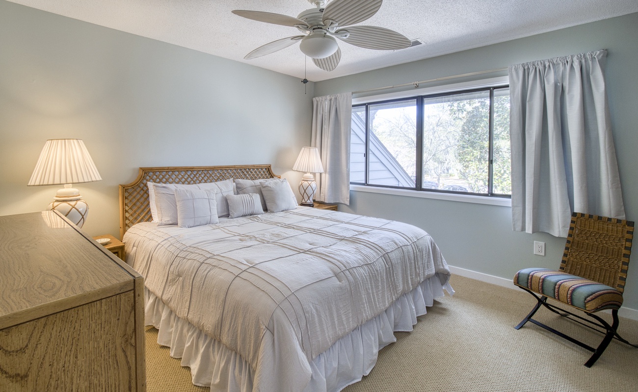 Guest Bedroom with King Bed
