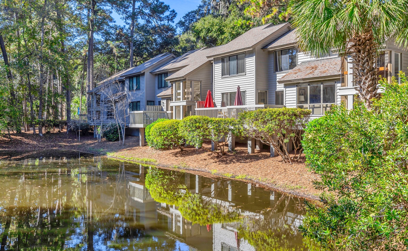 Private Back Porch Overlooking Lagoon