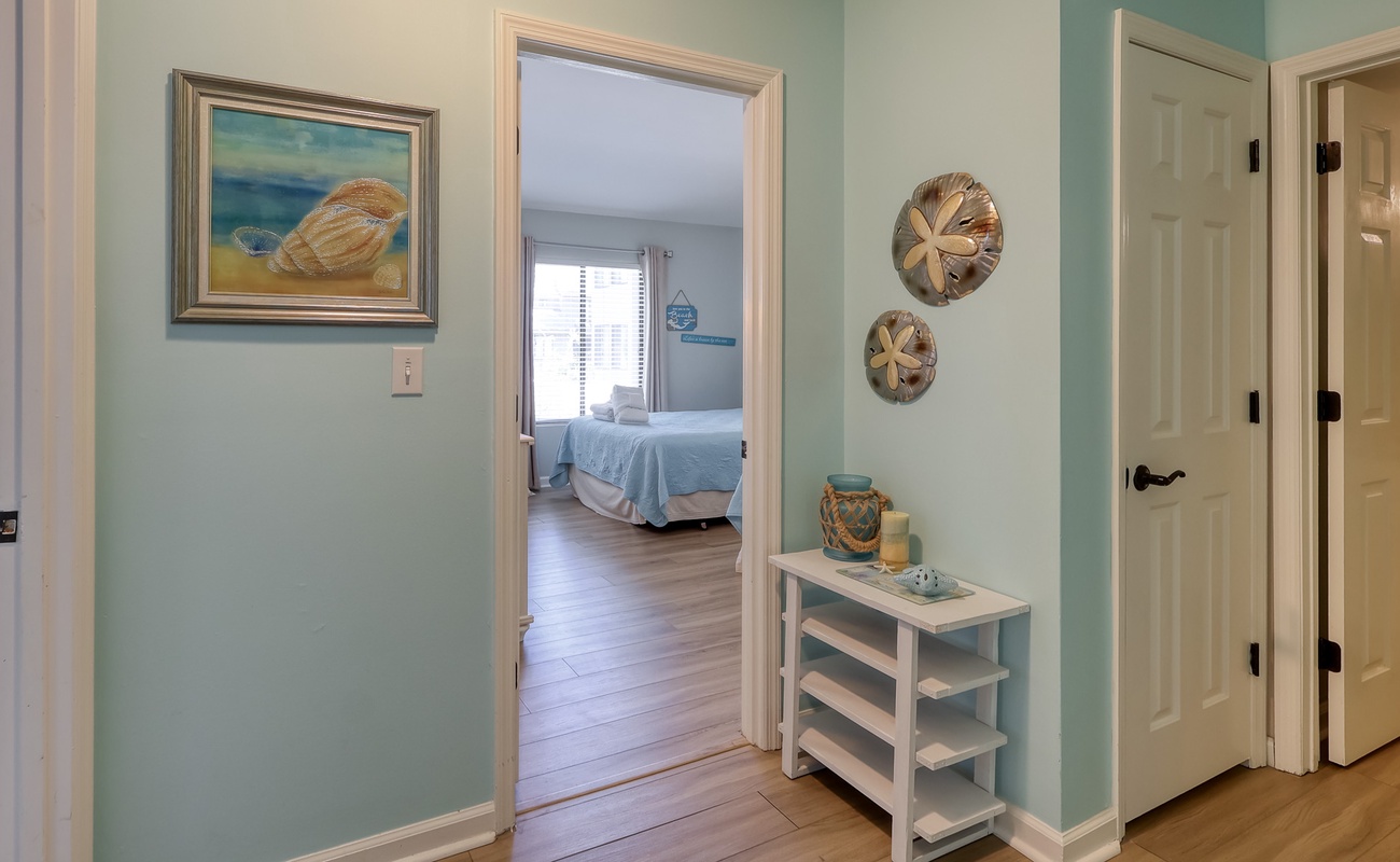 Hall Toward Bedrooms and Guest Bathroom