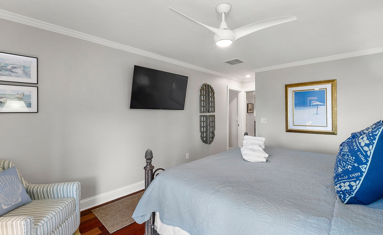 Primary Suite on Upper Level