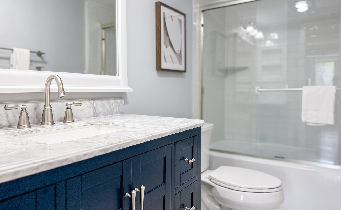 Guest Bathroom in Hall