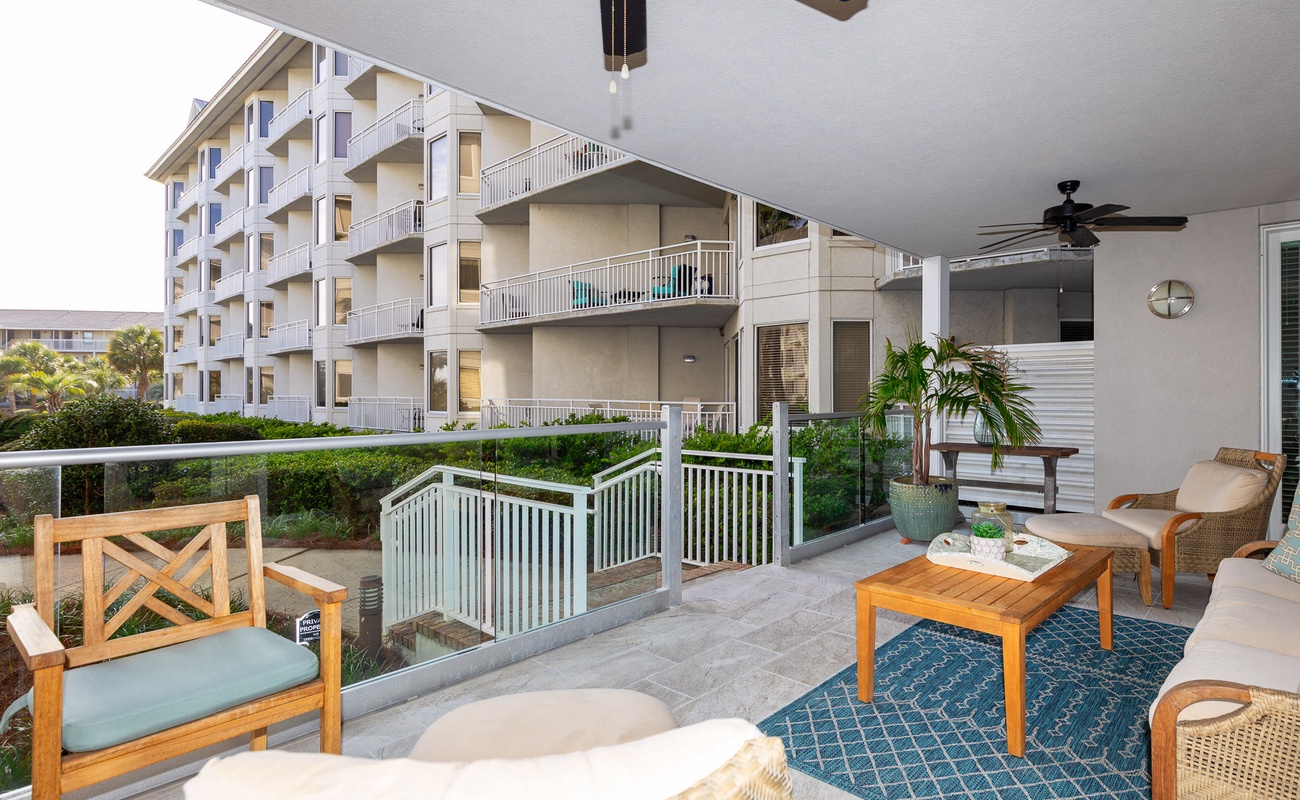 Patio from Living Area