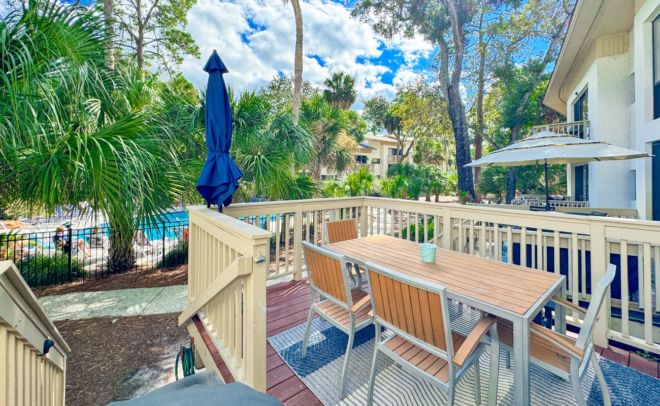 Deck with Pool Access