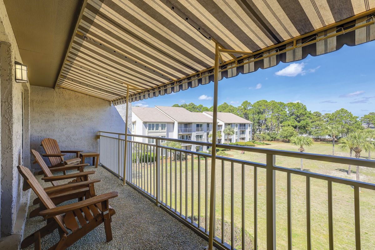 Private Balcony with Views of Braddock Cove