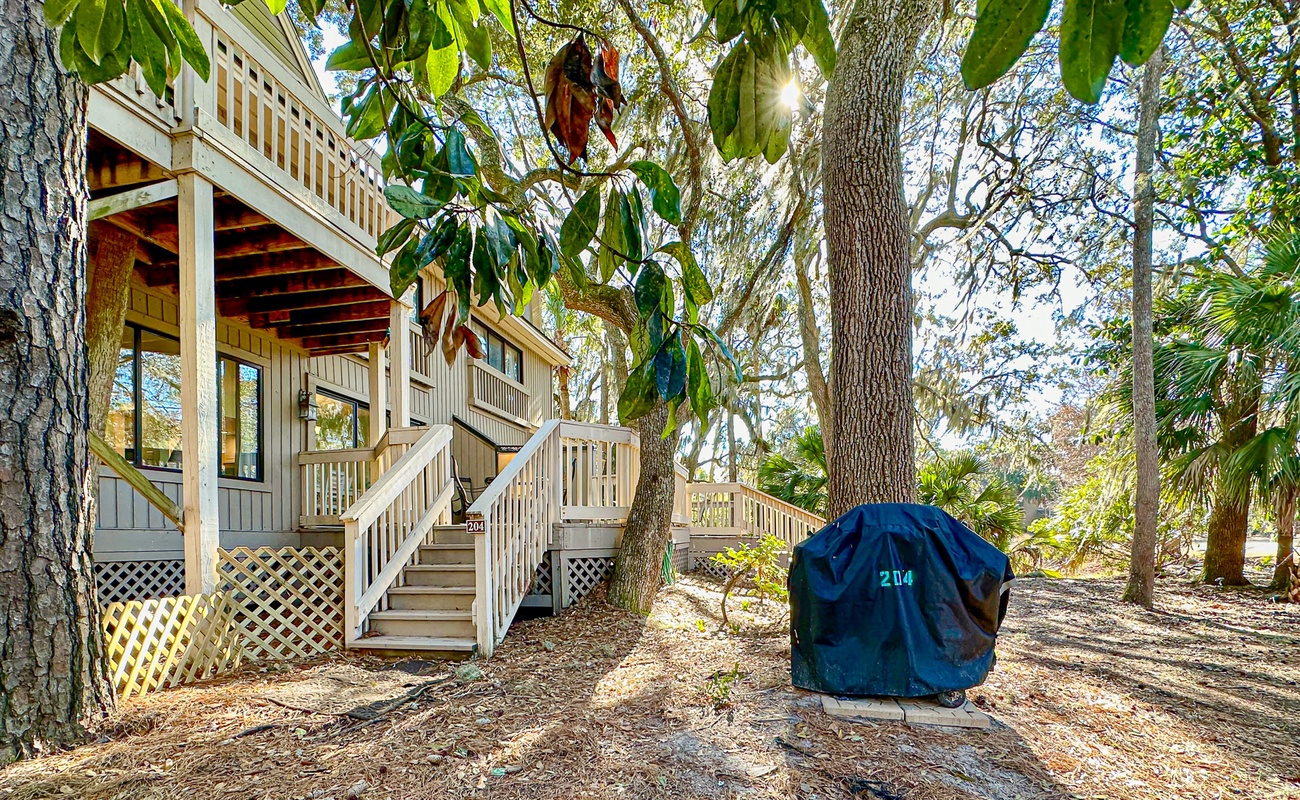 Deck with Access to Private Grill Area