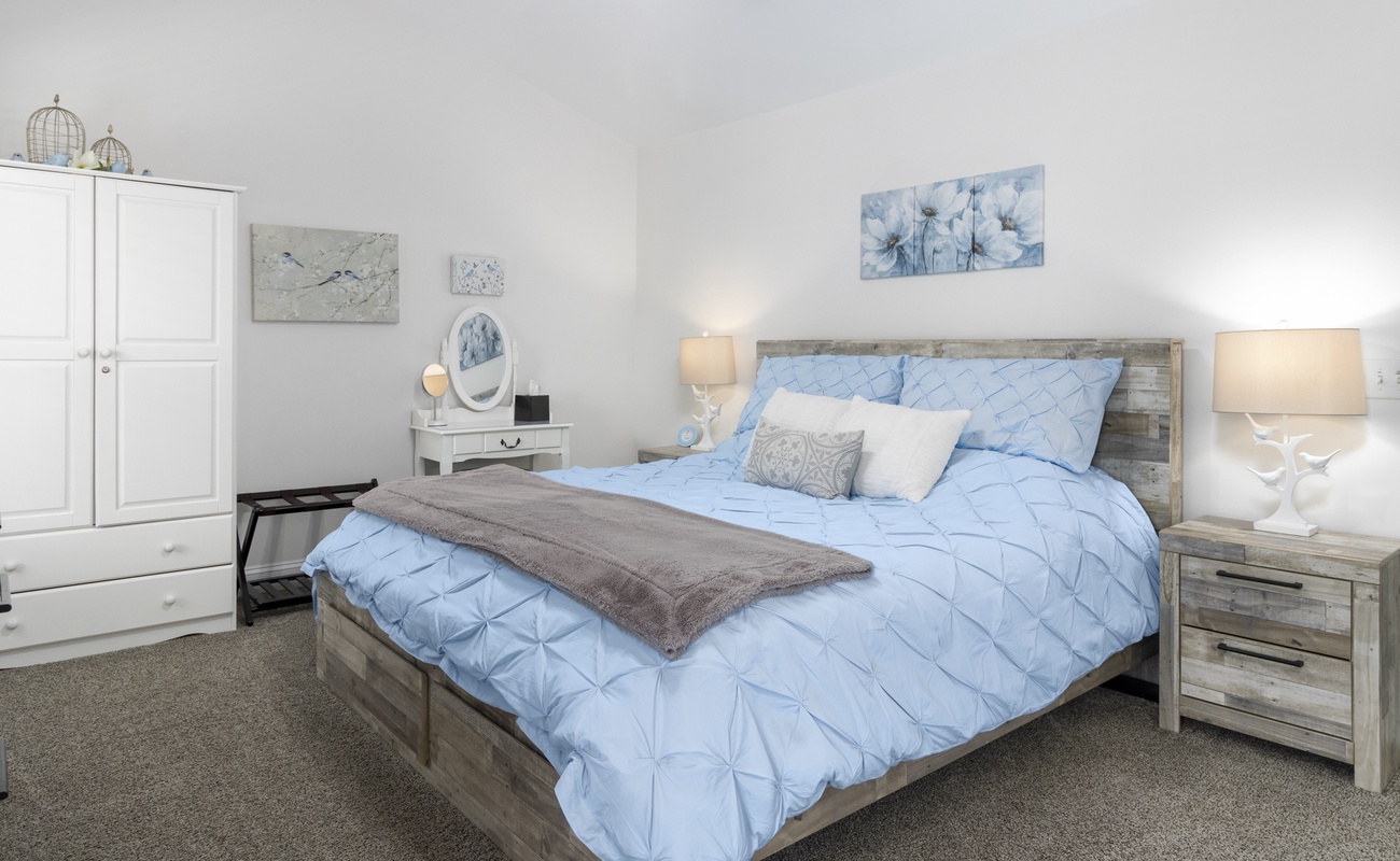 Primary Bedroom with King Bed