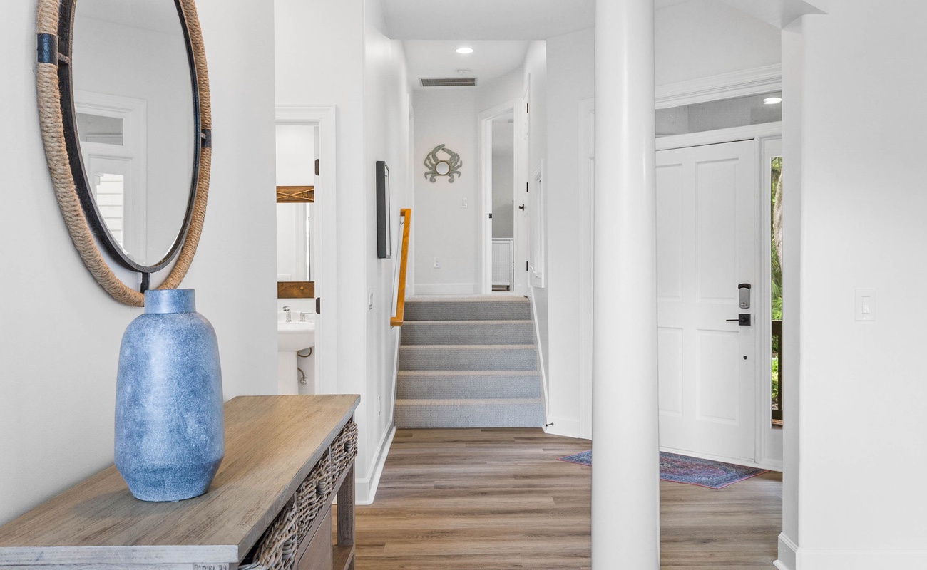 Entry and Stairs Towards Upstairs Bedrooms