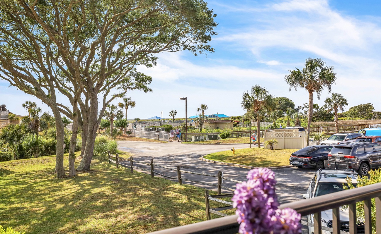 Private Patio with Ocean View!