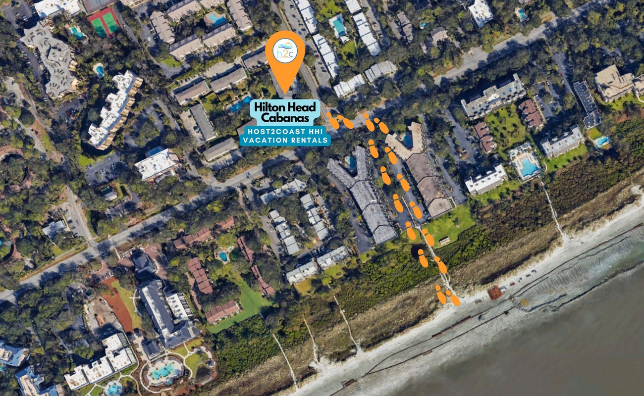 Hilton Head Cabanas Beach Path