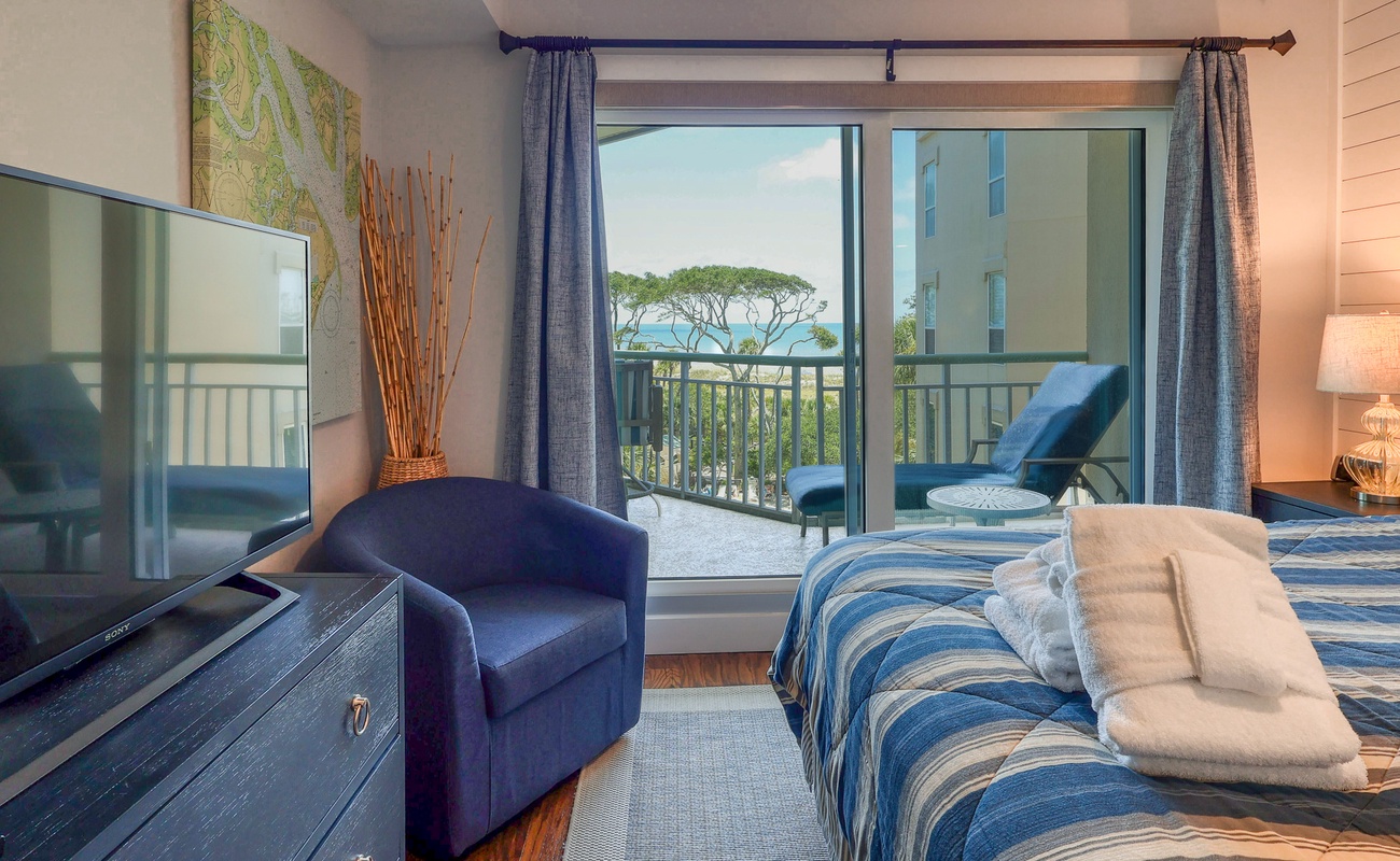 Primary Suite with Access to Ocean View Balcony