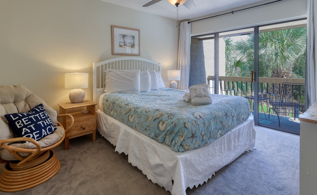 Primary Suite with Balcony