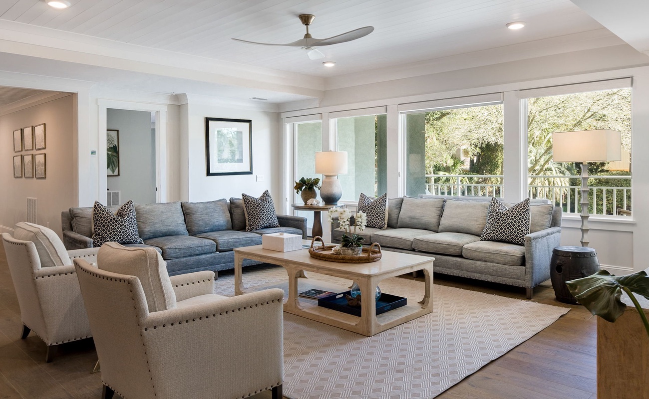 Living Area with Balcony Access