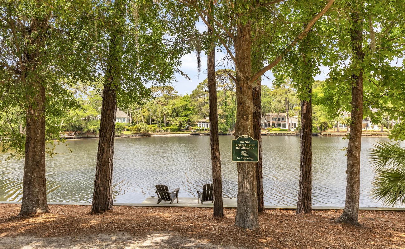 Waterfront to Palmetto Dunes Lagoon