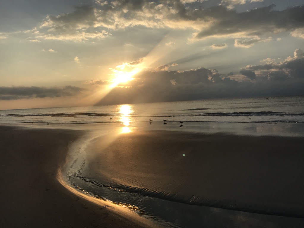 Sunset in Front of 51 Ocean Club!