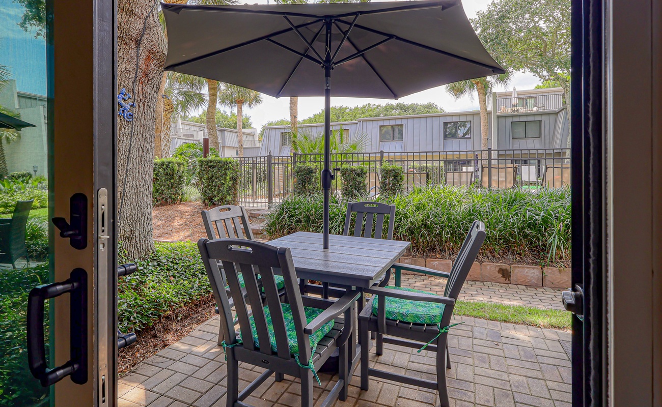 Patio with Grill and Pool Access