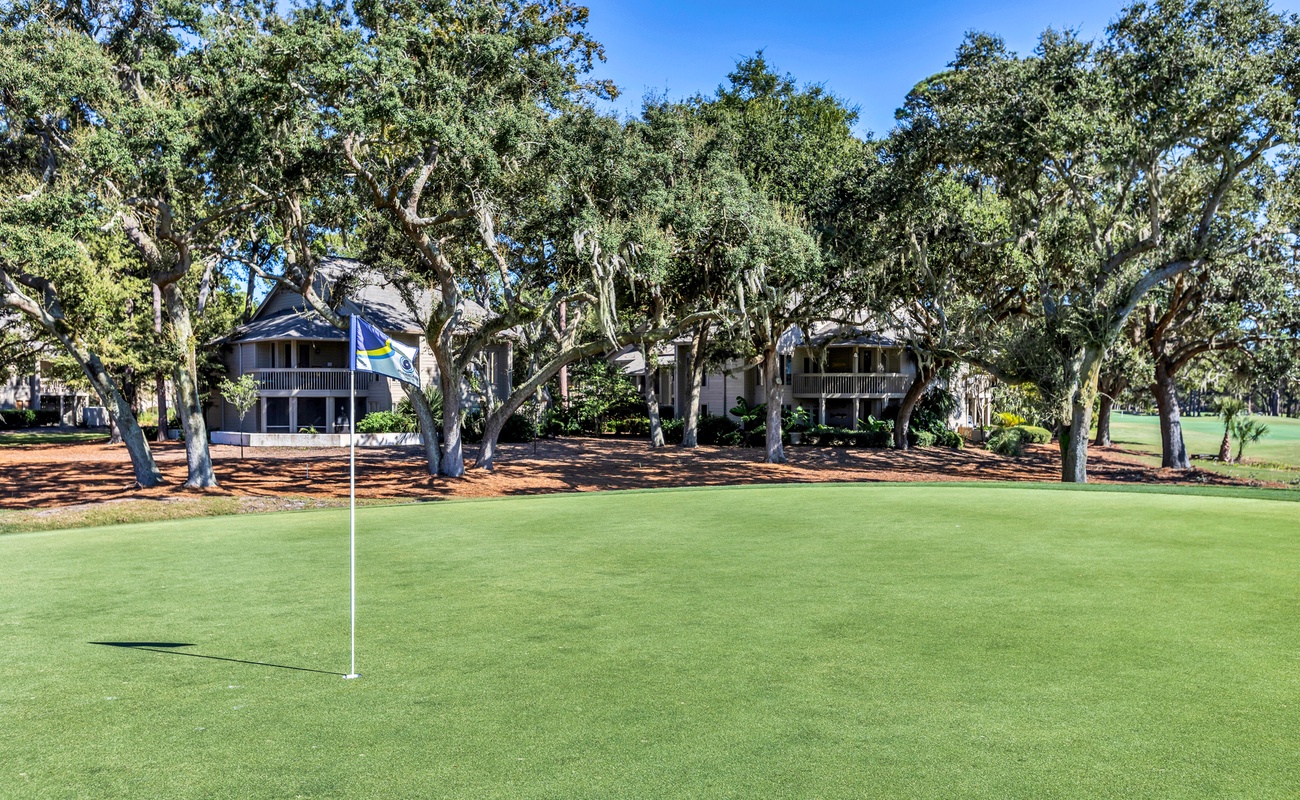 View of the 15th fairway of George Fazio Golf Course