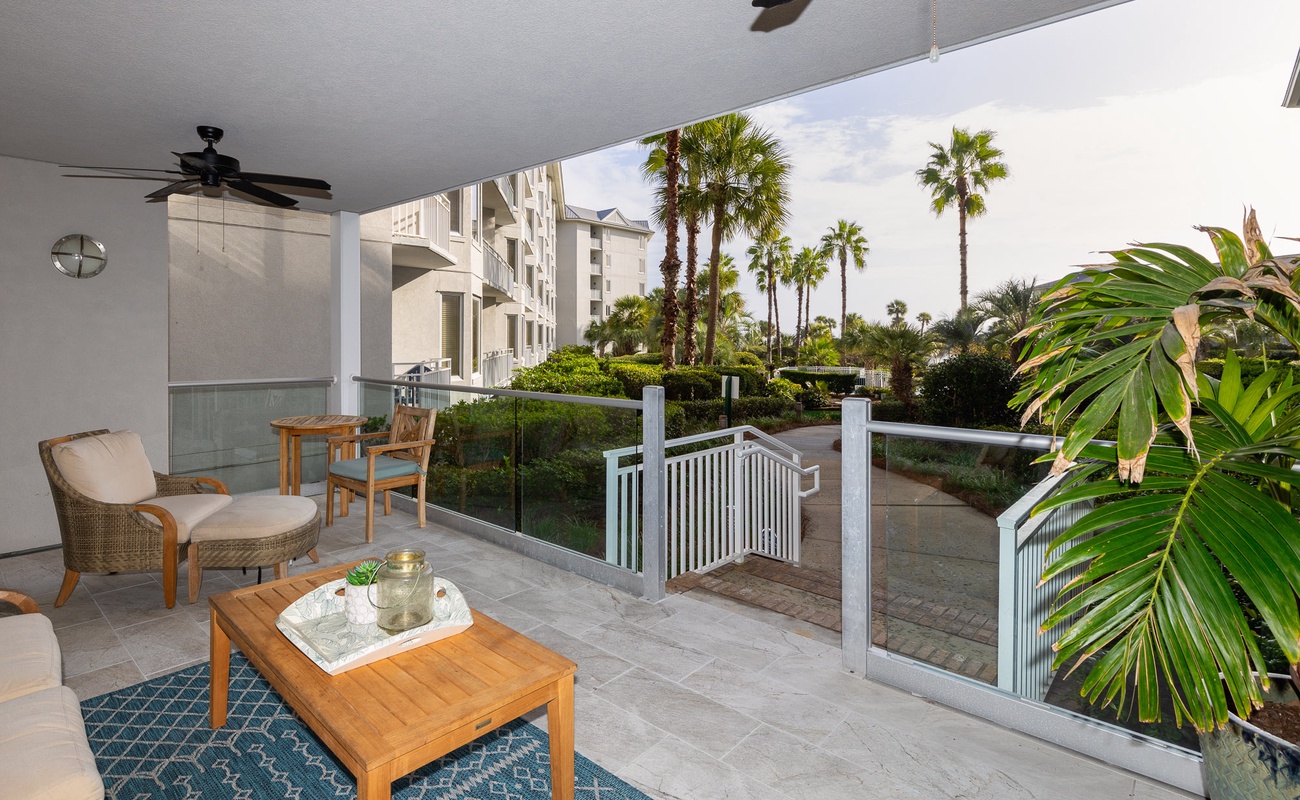 Patio from Living Area