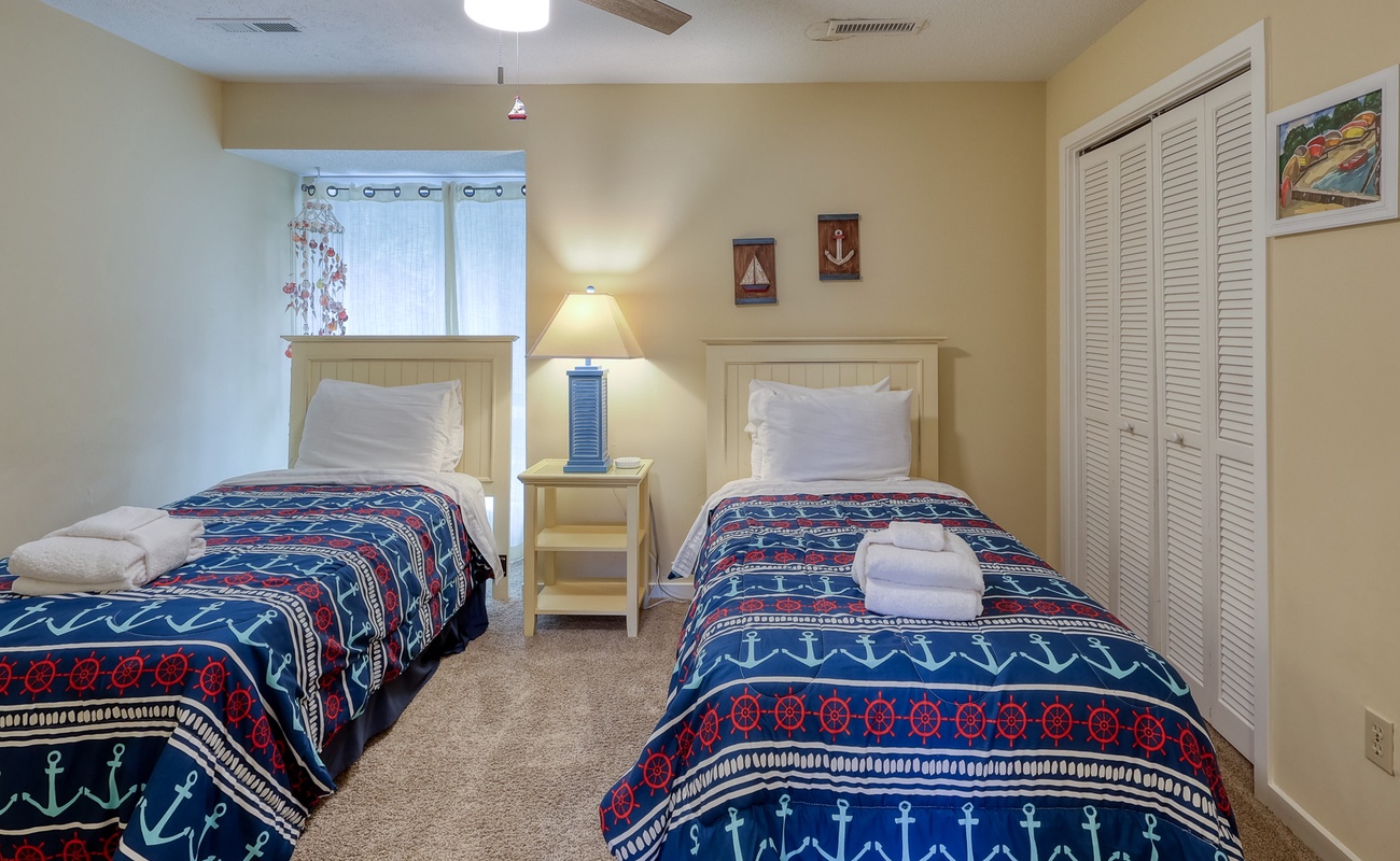 Upstairs Double Twin Bedroom