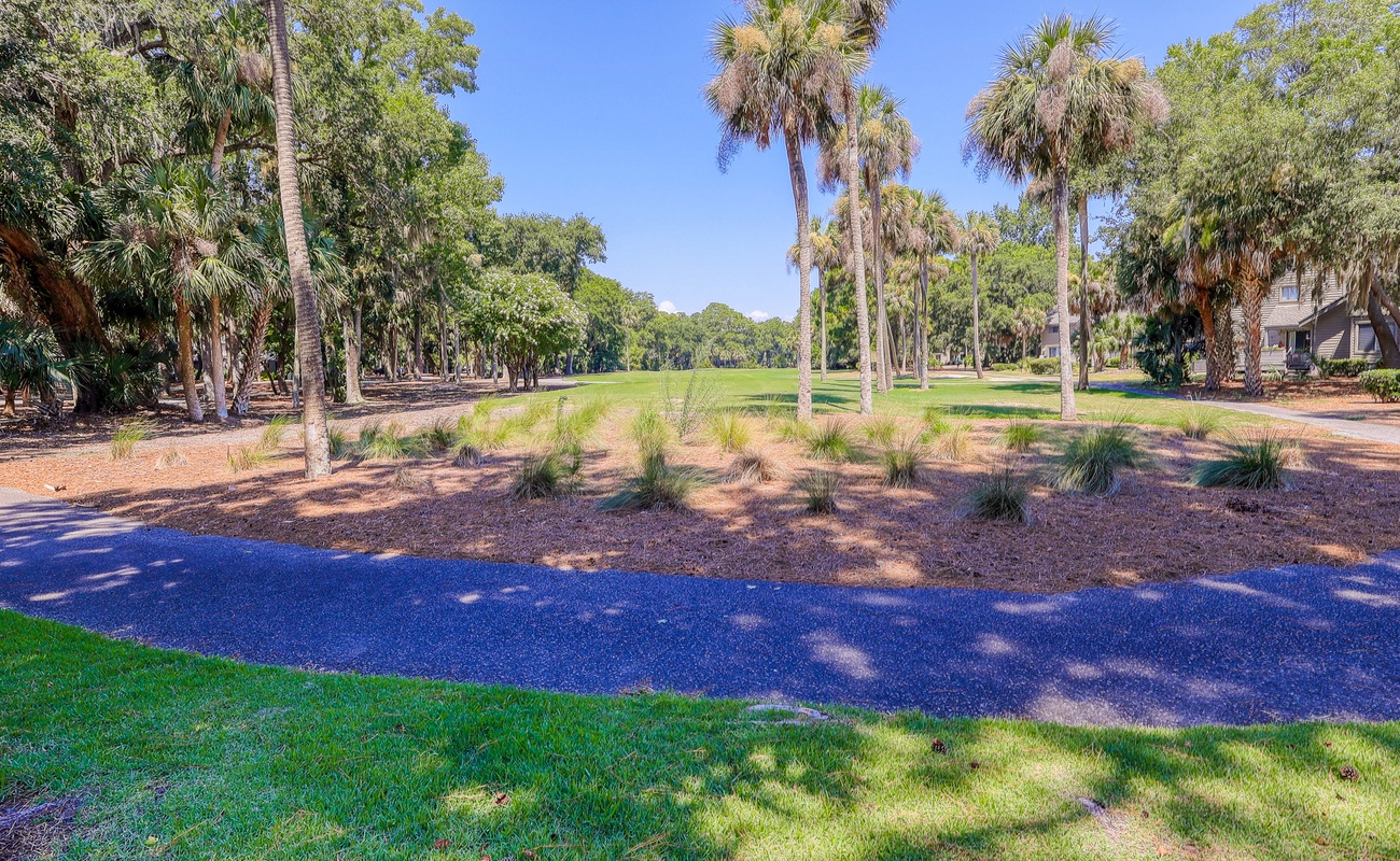 Deck with Golf Course Views