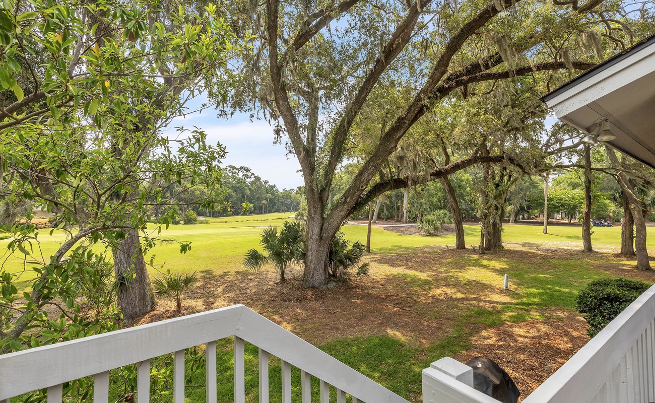 Large Deck with Golf Course Views