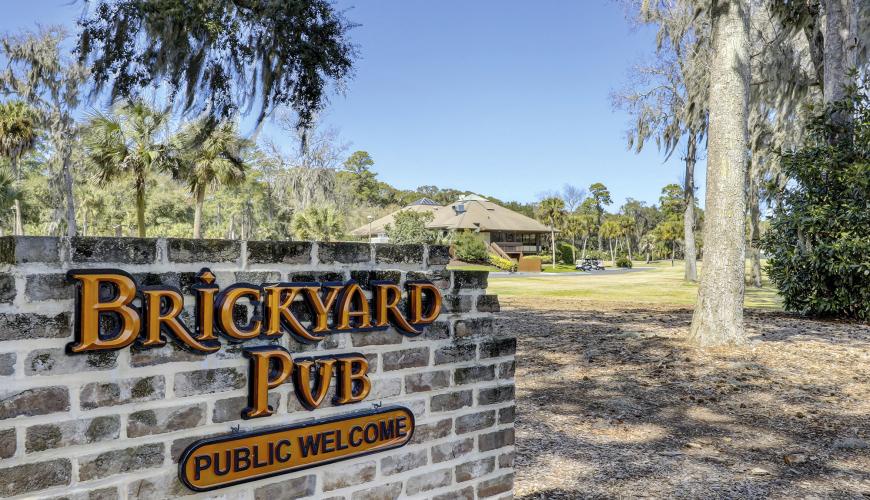 Brickyard Pub at the Shipyard Golf Club