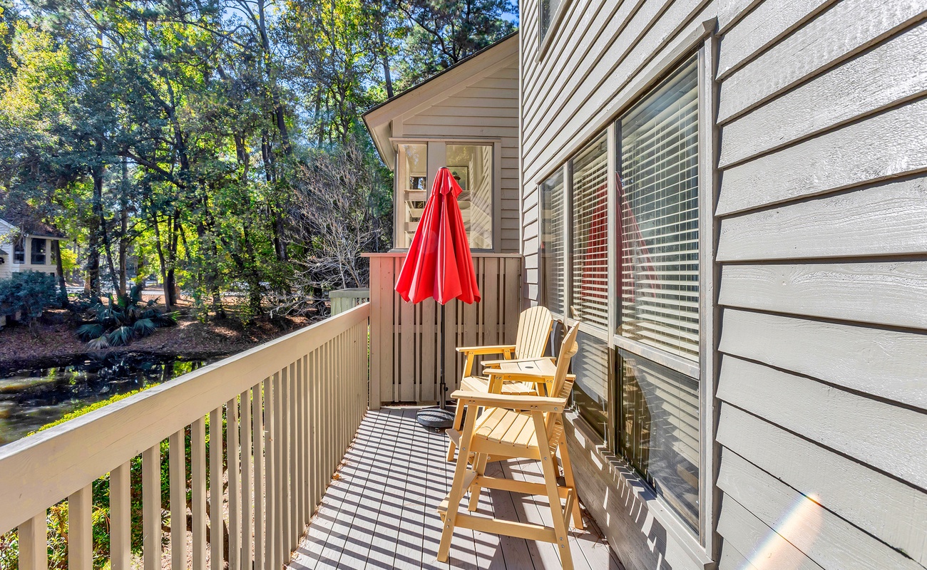 Back Porch Overlooking Lagoon