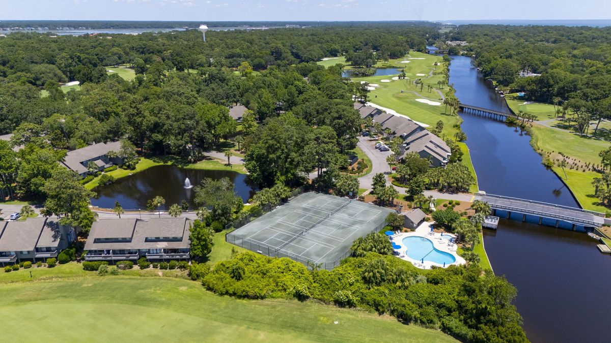 Aerial View of Inverness Village