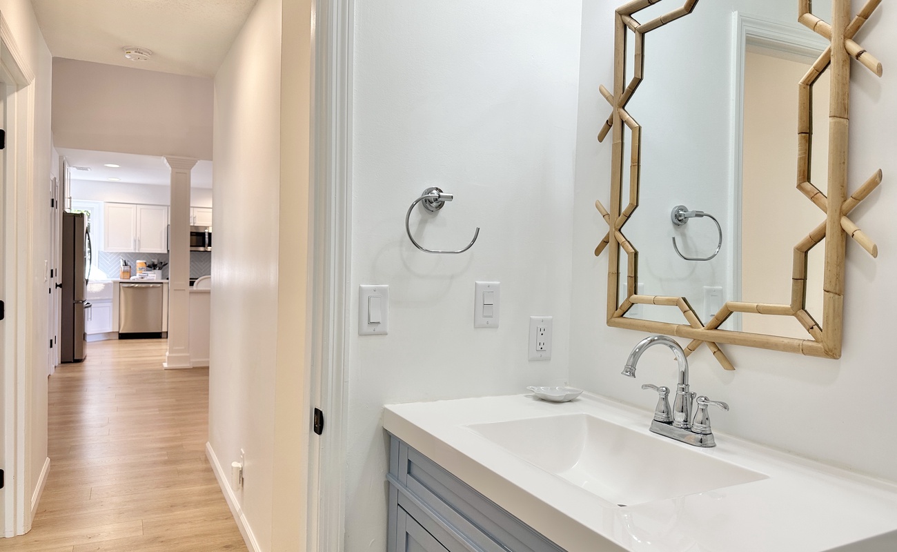 Guest Bathroom in Hall