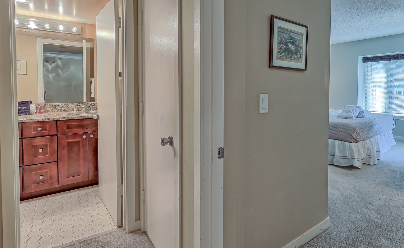 Hall Toward Bathroom and Bedroom